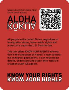 Know your rights