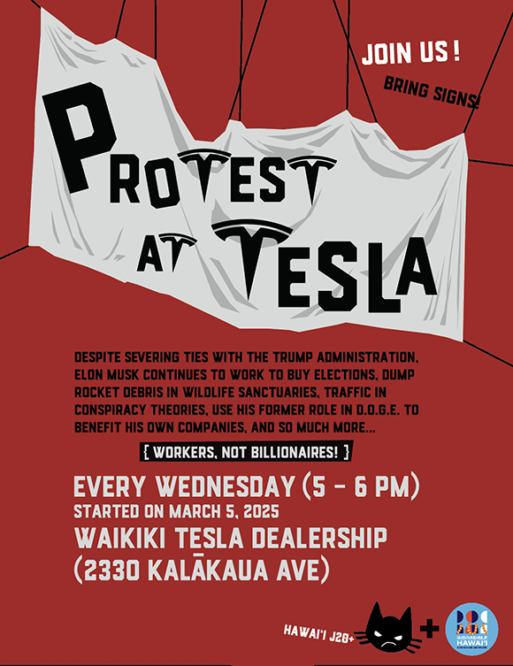 Weekly Protests at Tesla