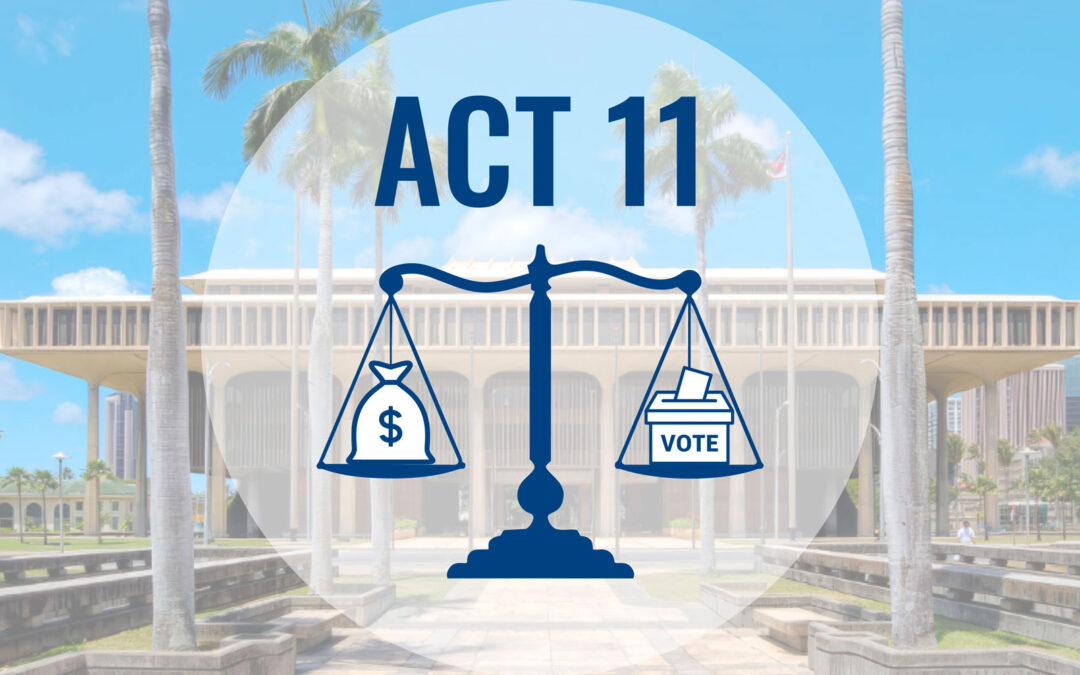 How Act 11 (SB 2471) limits corporate political spending in Hawaiʻi