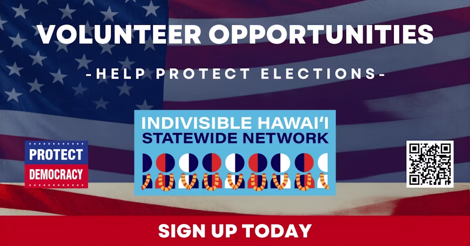 Volunteer to help Protect Elections