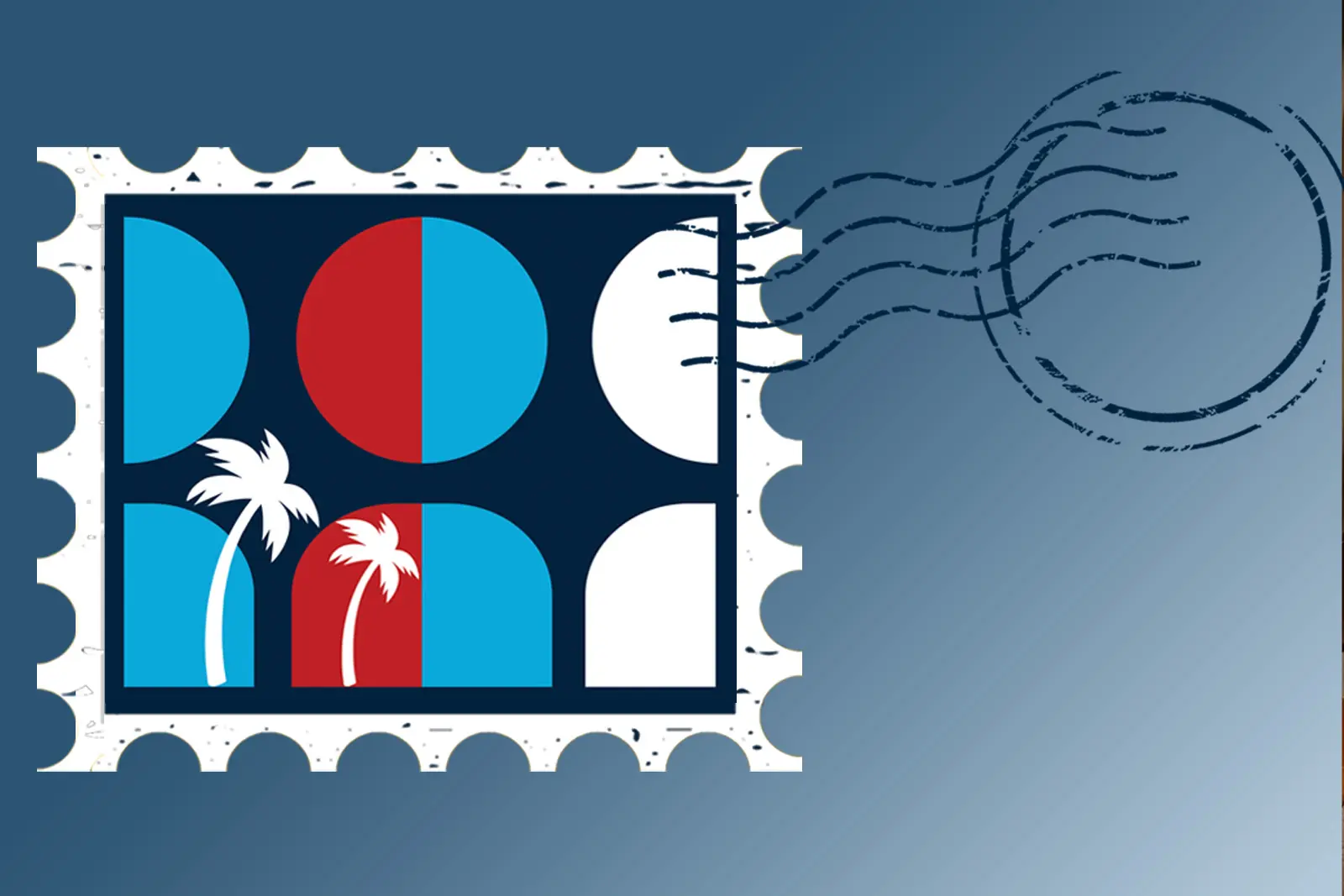 Featured-Image-Postcarding-with-KIND-1 Image of a postcard with Indivisible logo, to illustrate the Thursday and Sunday postcard social in Kailua-Kona and Kealakekua.