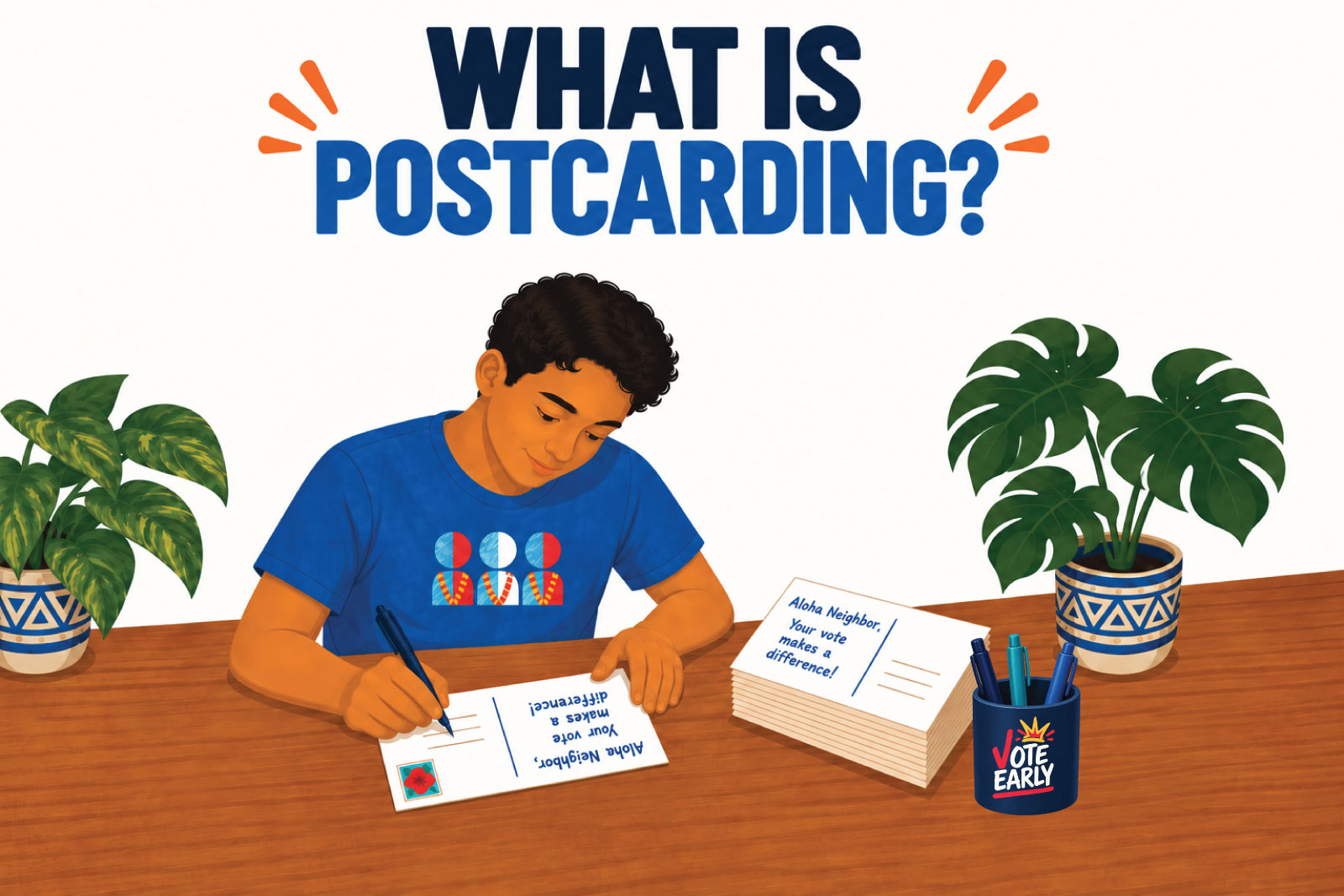 How postcarding works