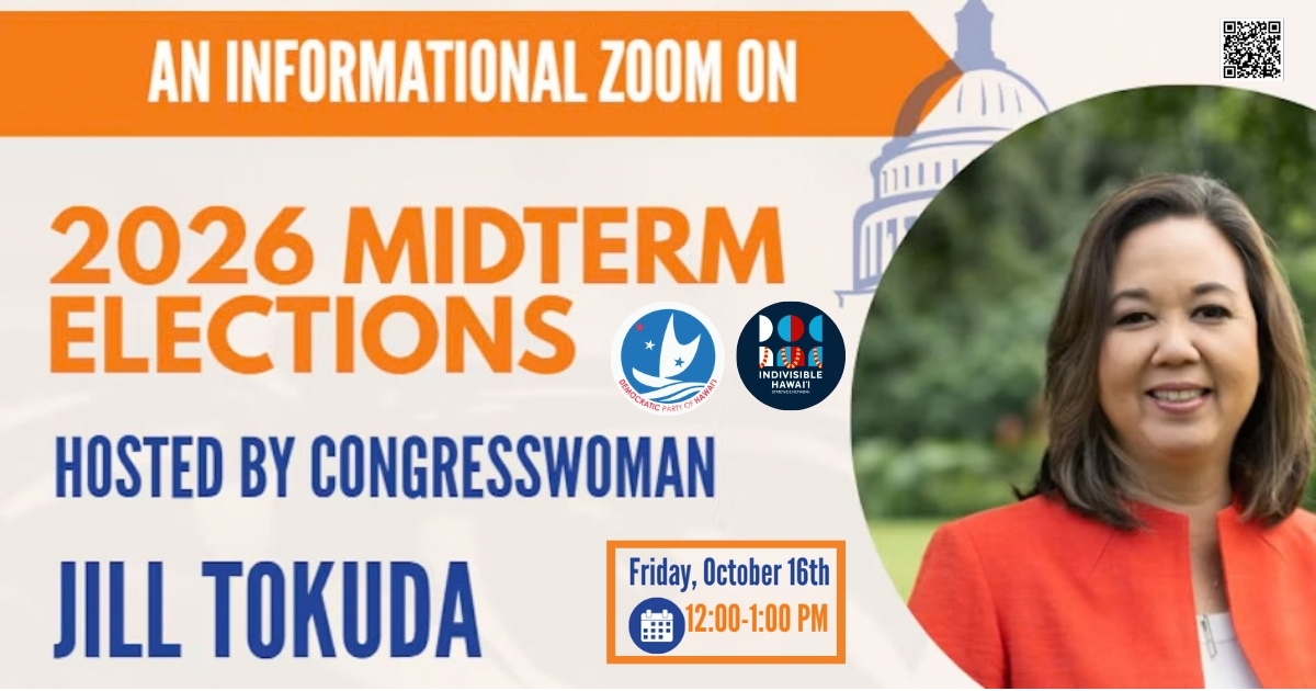 You and Midterm Election with Congresswoman Tokuda